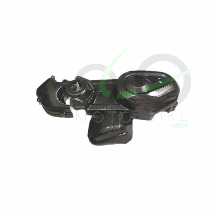 Cover Cvt / tutup Cvt Motor Nouvo Elegance Motif Carbon