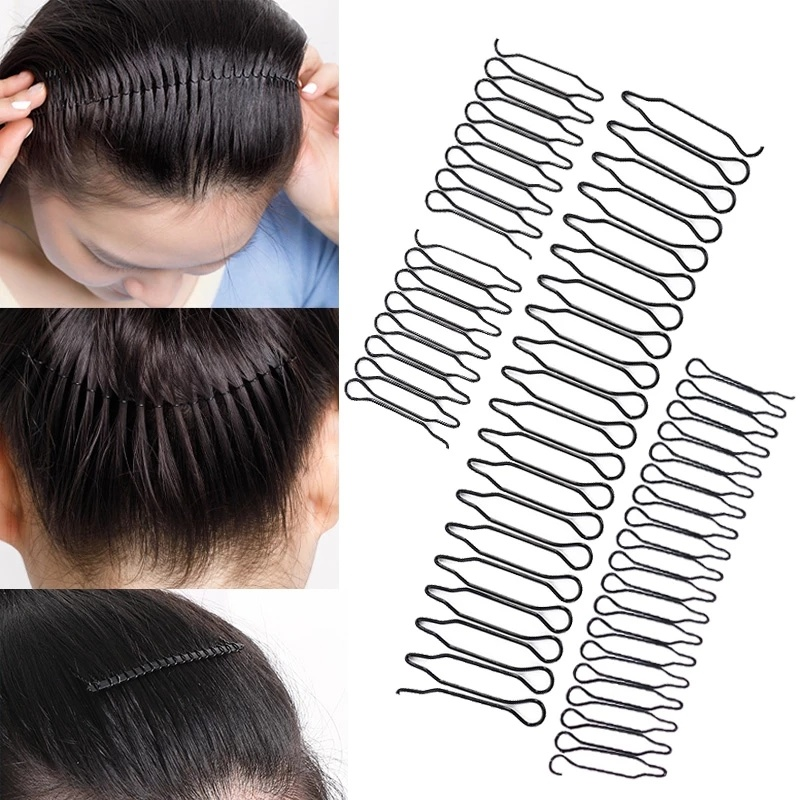 Women Invisible Broken Hair Clip / Girls Professional Hair Styling Tool Roll Curve Hairpin / Ladies Simple Hair Pins / Kids BB Barrettes / Bow Hairgrips / Girls Ponytail Holder / Elegant Hair Accessories / Popular Hair Claw Headwear