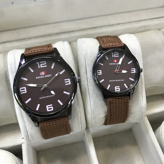 SUPER MURAH,, JAM TANGAN COUPLE KANVAS/KAIN KEREN