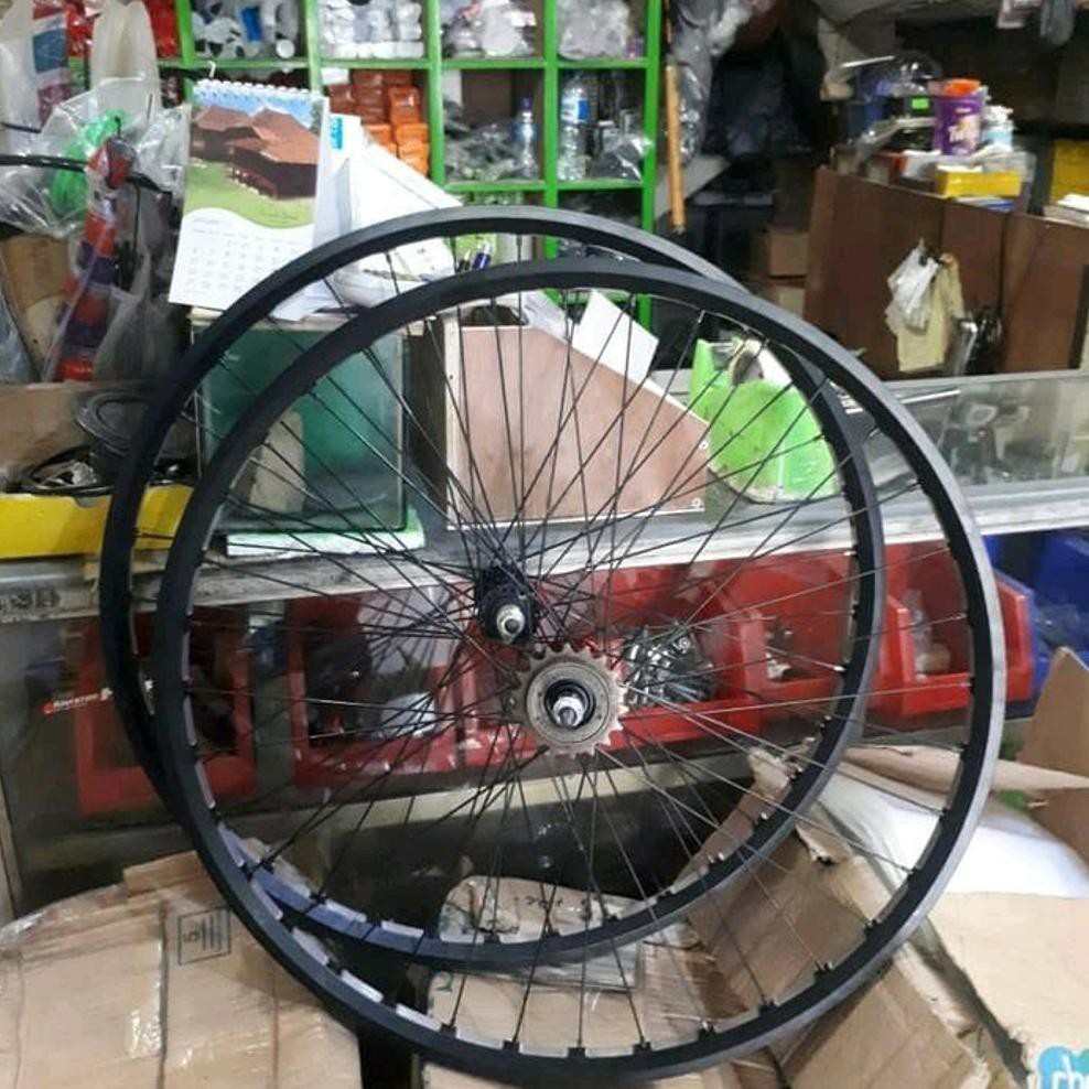 Promo Velg Sepeda Ukuran 26 Lengkap Depan Belakang
