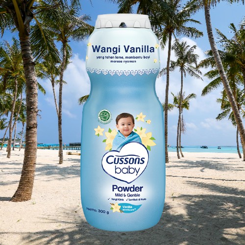 Cussons Baby Powder / Cusson Bedak Bayi No Paraben Isi Extra 40% - 50%