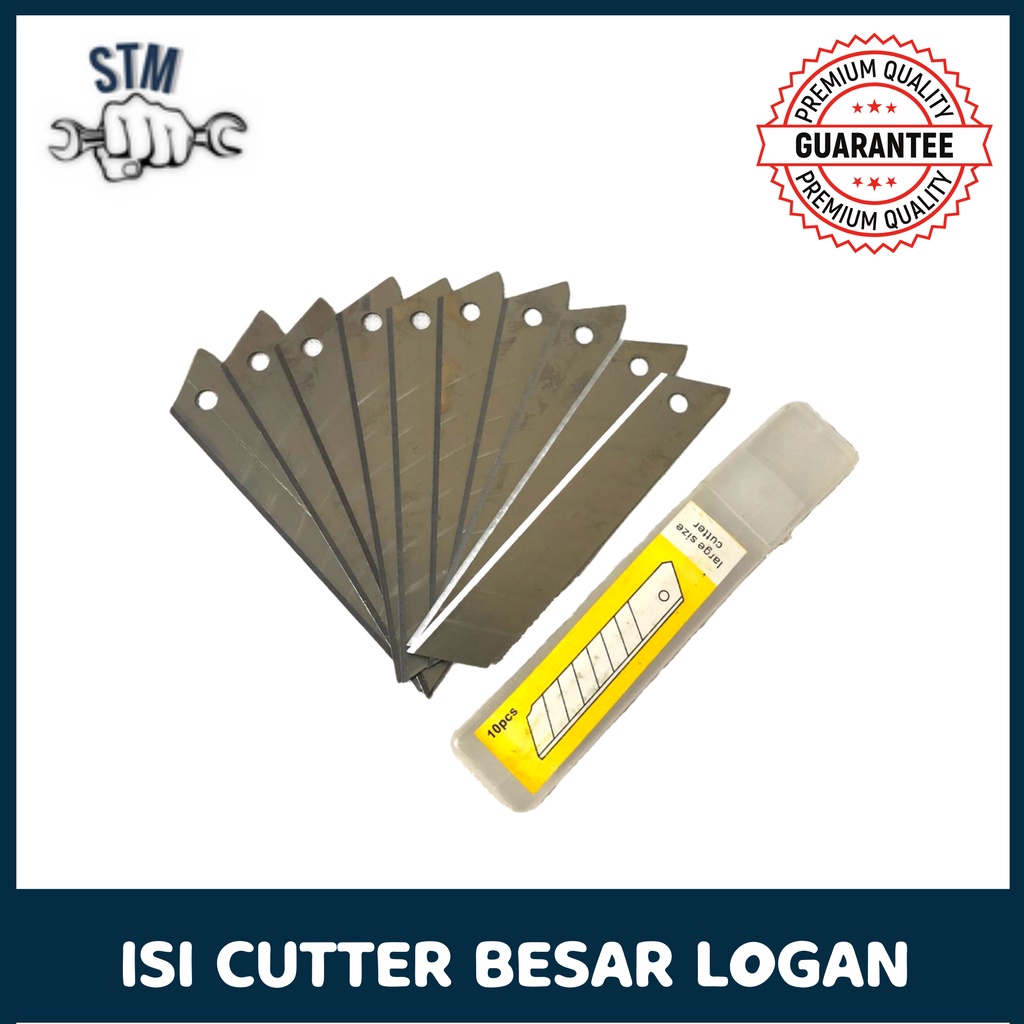 

ISI CUTTER BESAR LOGAN / REFILL ISI CUTTER BESAR