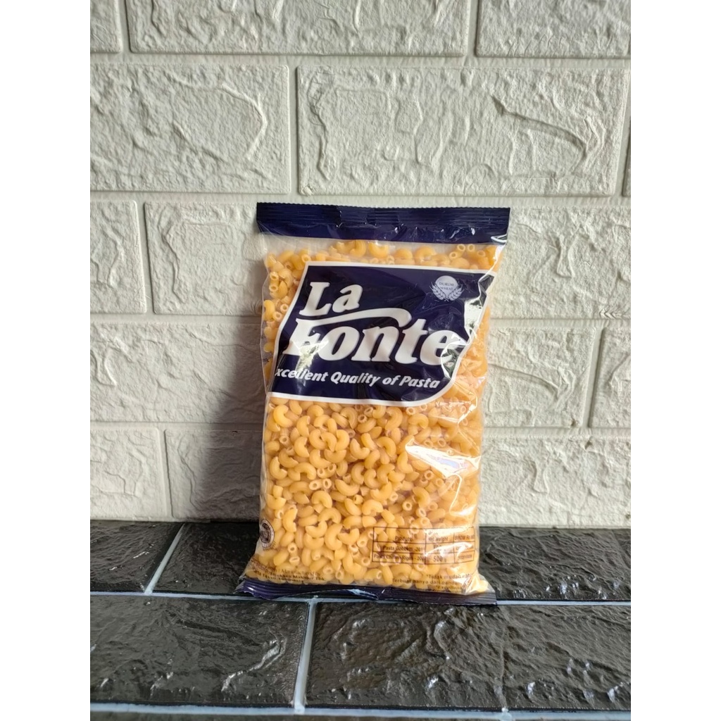 Jual La Fonte Chifferi Rigati Pasta Bentuk Makaroni 500 Gr | Shopee ...