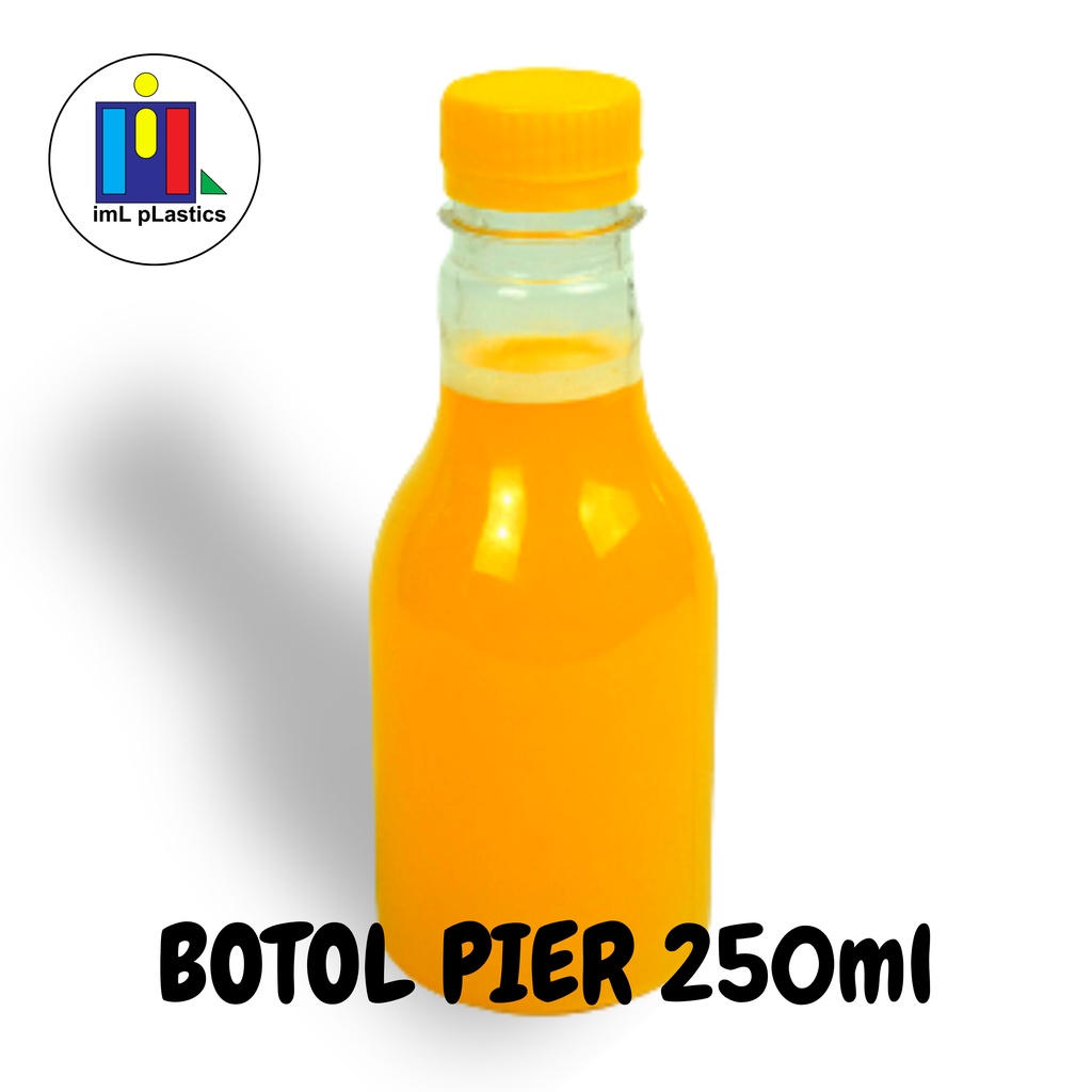 Jual Botol Pier Round Ln Bulat Botol Plastik Kekinian Ml Ln Pcs Shopee Indonesia