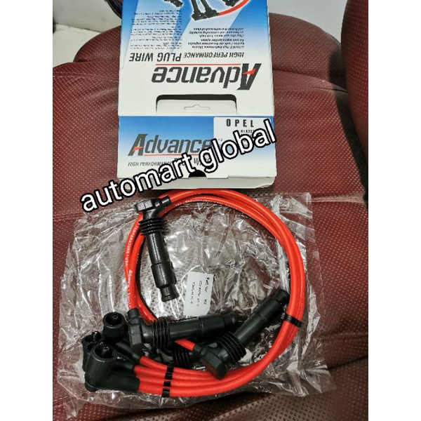 kabel busi opel blazer sohc montera merk advanze