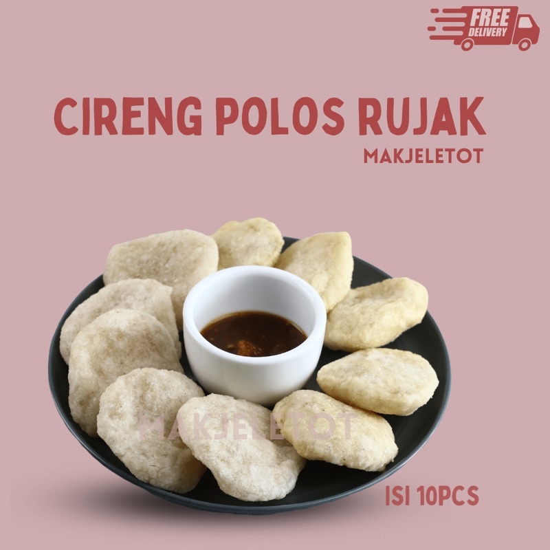 

Cireng bumbu rujak frozen vakum isi 10 pcs
