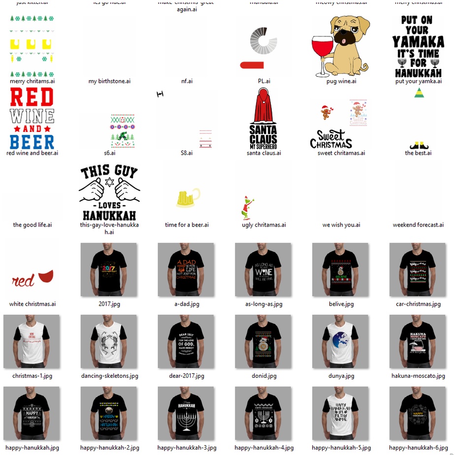 55 Christmas T-Shirt Designs