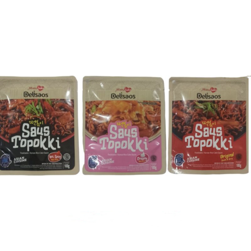 

Mama Suka Saus Tokpokki Variant 100 Gram