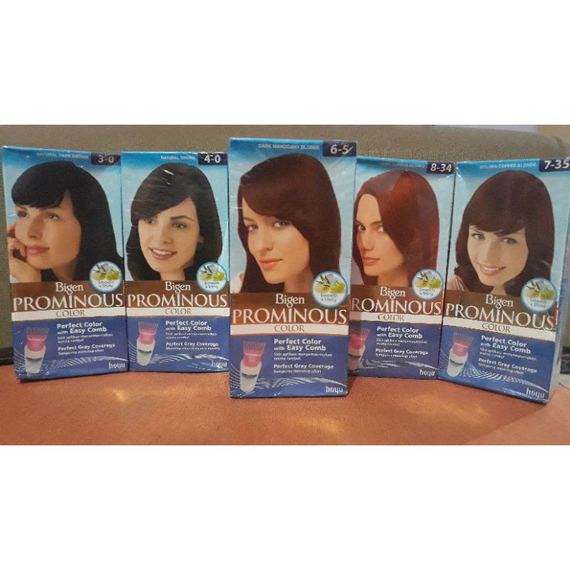 Pewarna Rambut Bigen Prominous Color Smooth & Shiny