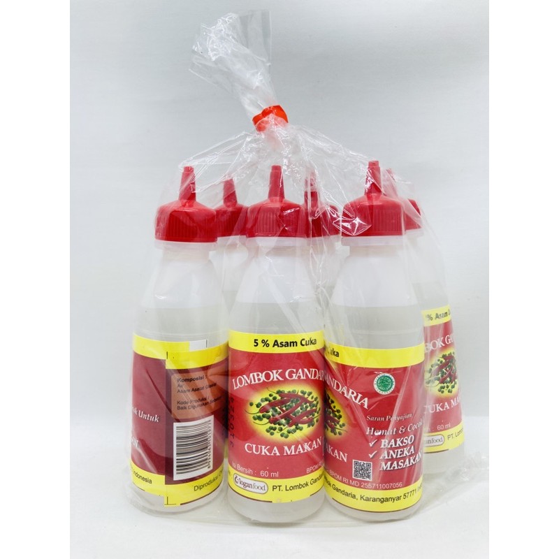 

Lombok Gandaria CUKA MAKAN 6x60ml