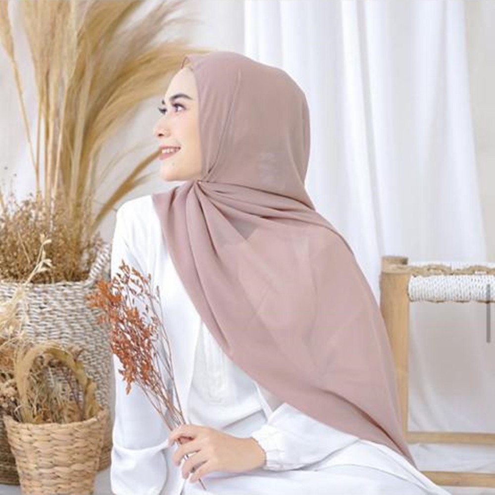 Alny Hijab - Jilbab/Hijab Pashmina Diamond Italiano/ Pastan Sabyan/ Pashmina Nissa Sabyan Diamond