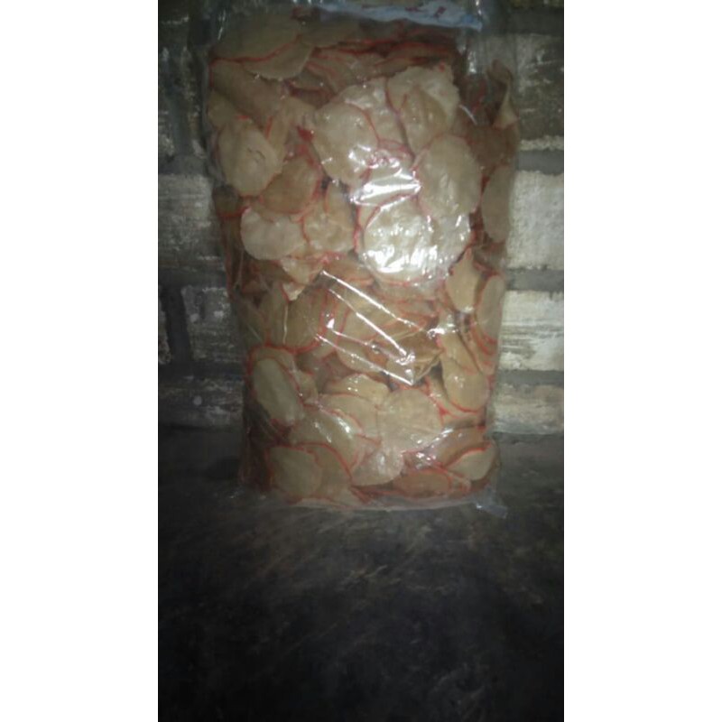 KRUPUK LEMPENG MENTAH  KEMAS 2.5 KG