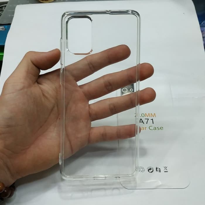 SAMSUNG A71 / SAMSUNG AO2S karet softcase silikon karet mantul murah meriah