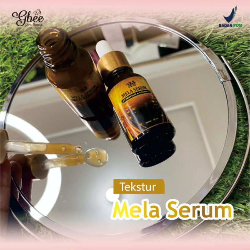 MELASMA ACNE/WHITENING GBEE GLOW BEAUTY ORI MELA SERUM  (NEW)