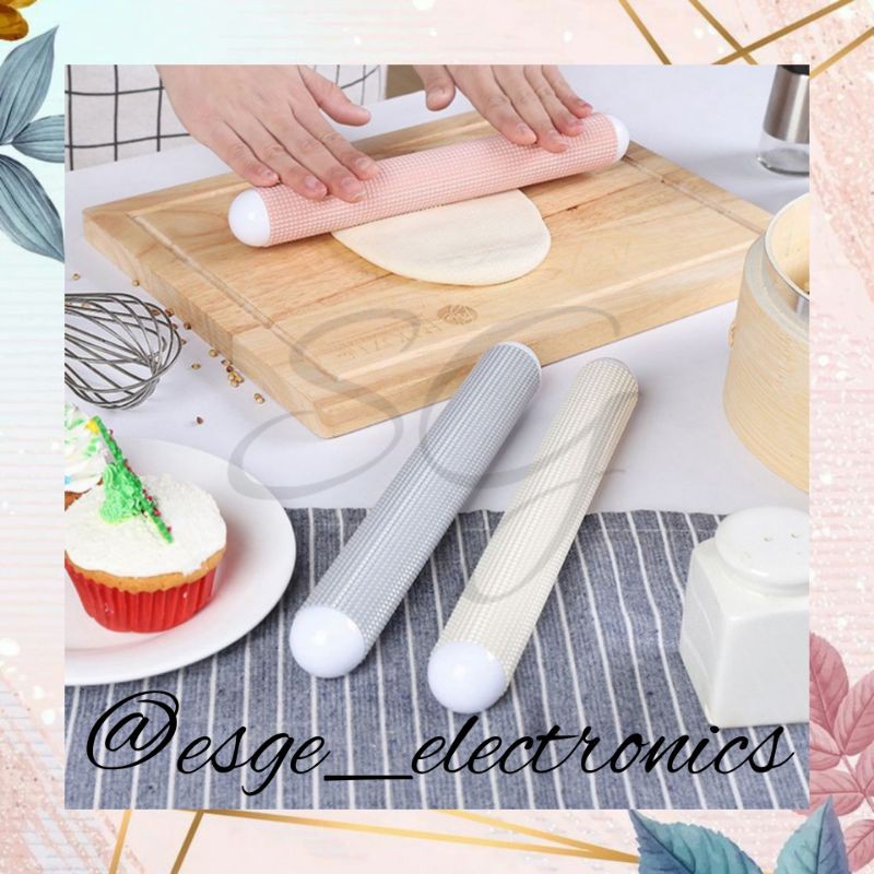 ROLLING PIN GERIGI GULUNGAN GERIGI ROLLING PIN JEPANG PENGGILING ADONAN GERIGI ROLLER KUE ROLLER