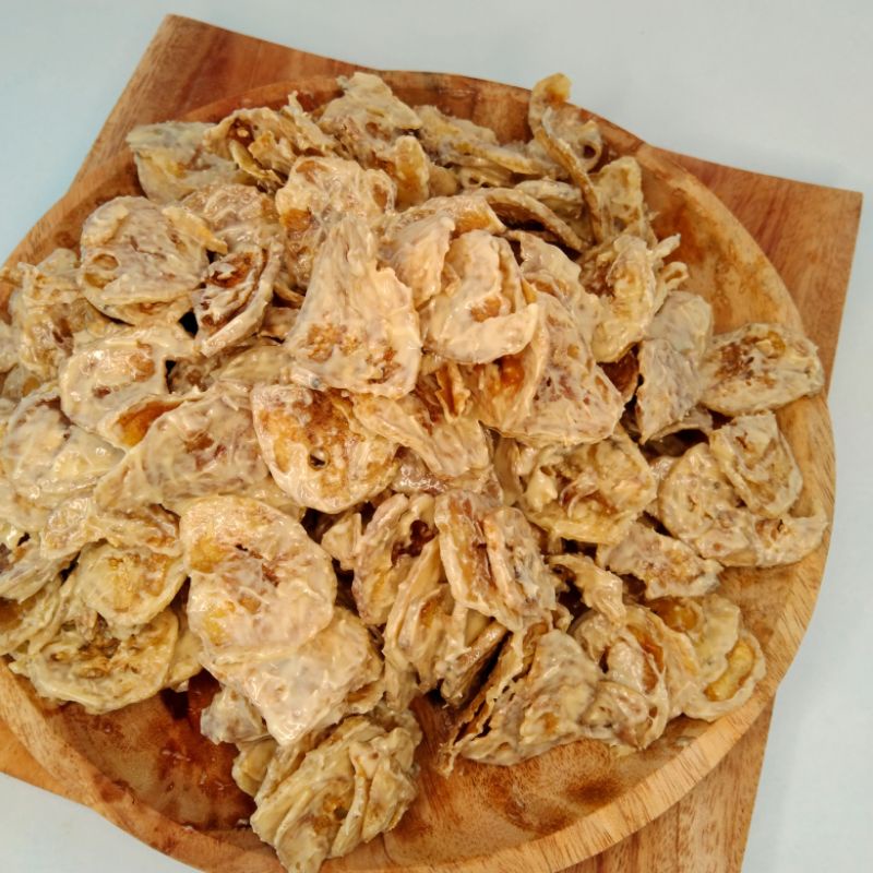 

Banana chips Tiramisu Flavor.(keripik pisang rasa tiramisu)