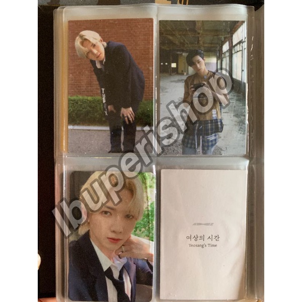 OFFICIAL PHOTOCARD ATEEZ INCEPTION ERA SAN YEOSANG JONGHO