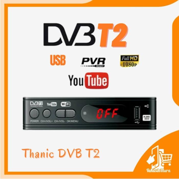 Thanic Hd1080P Tv Tuner Receiver Adaptor Usb2.0 Dvb T2 Vga Tv Dvb T2