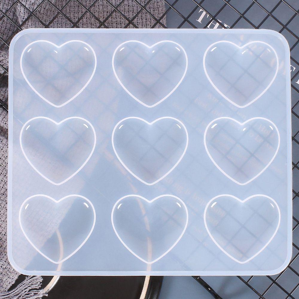 TOP 9 Heart Handmade Silicone Jewelry Making Mold Casting Molds