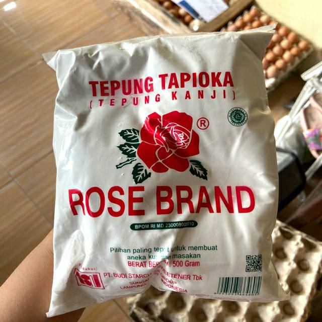 

Tepung Tapioka / Kanji / Aci Rose Brand 500g