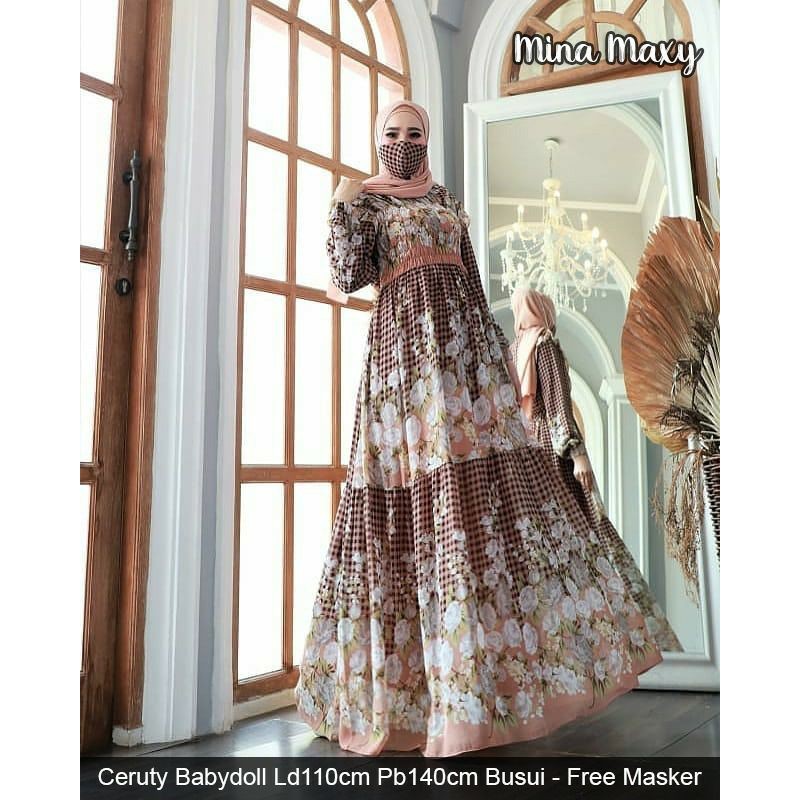 Gamis ceruti baby doll