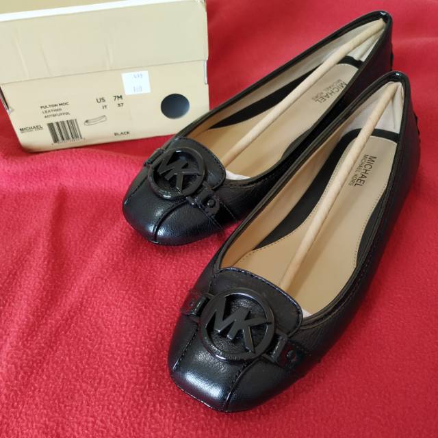 NEW - ORIGINAL Michael Kors Flat Shoes - Fulton Moccasin Black
