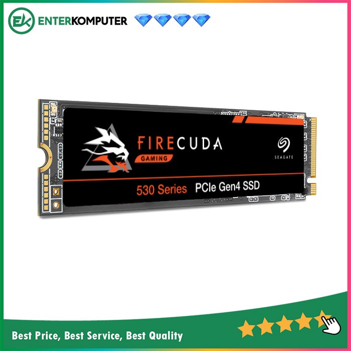 Seagate FireCuda 530 Heatsink SSD 1TB M.2 PCIe Gen4 ×4 / SSD 1TB