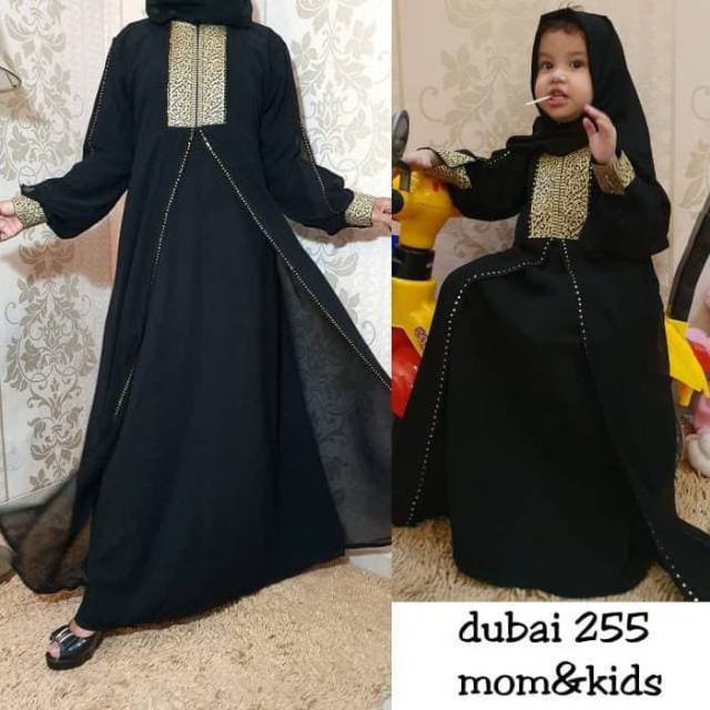 Abaya bordir dubai 255 mom n kids