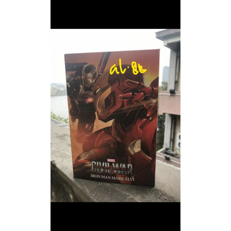 Iron man mark XXI mark 46 XLVI Captain Amerika Civil war led misb