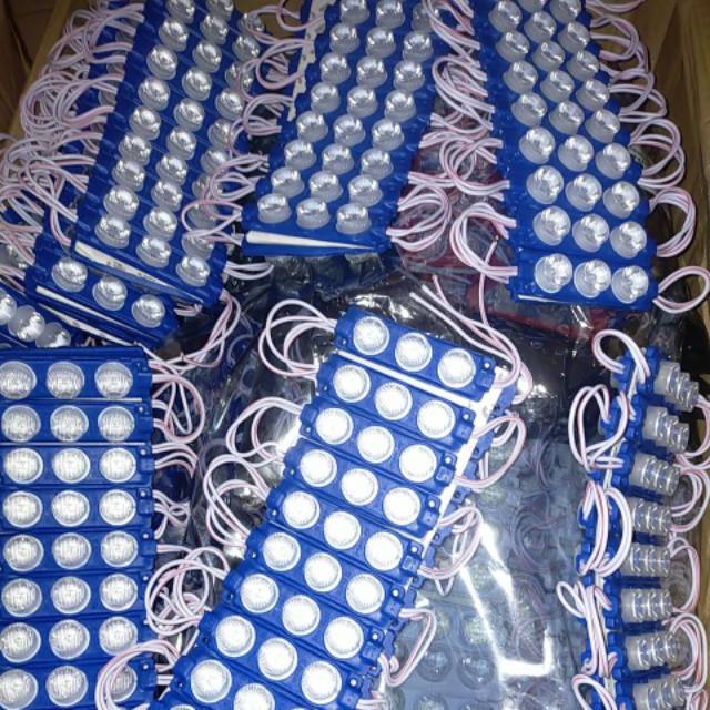 lampu kolong Modul led 7520.modul led mata 3..  .24 volt dan 12 volt