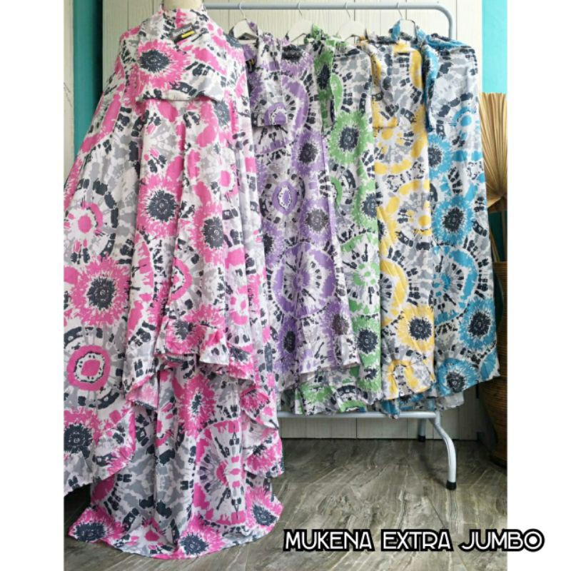 MUKENA SUPER JUMBO MUKENA SANTUNG JUMBO MUKENA JUMBO
