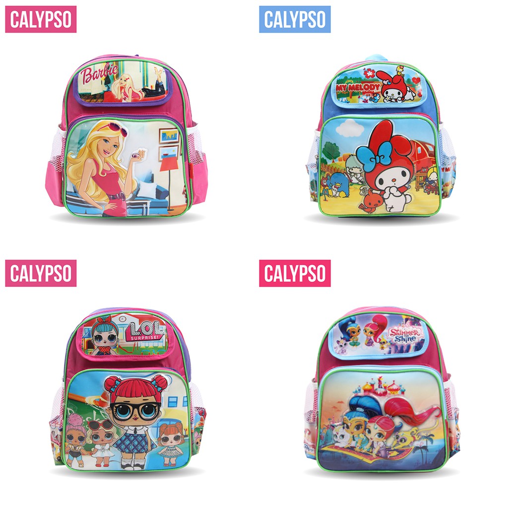 [KLIKTAS] Tas Ransel Anak Sekolah Perempuan TK Paud Gambar Kartun LOL Calypso 3713 / Ransel Backpack Sekolah