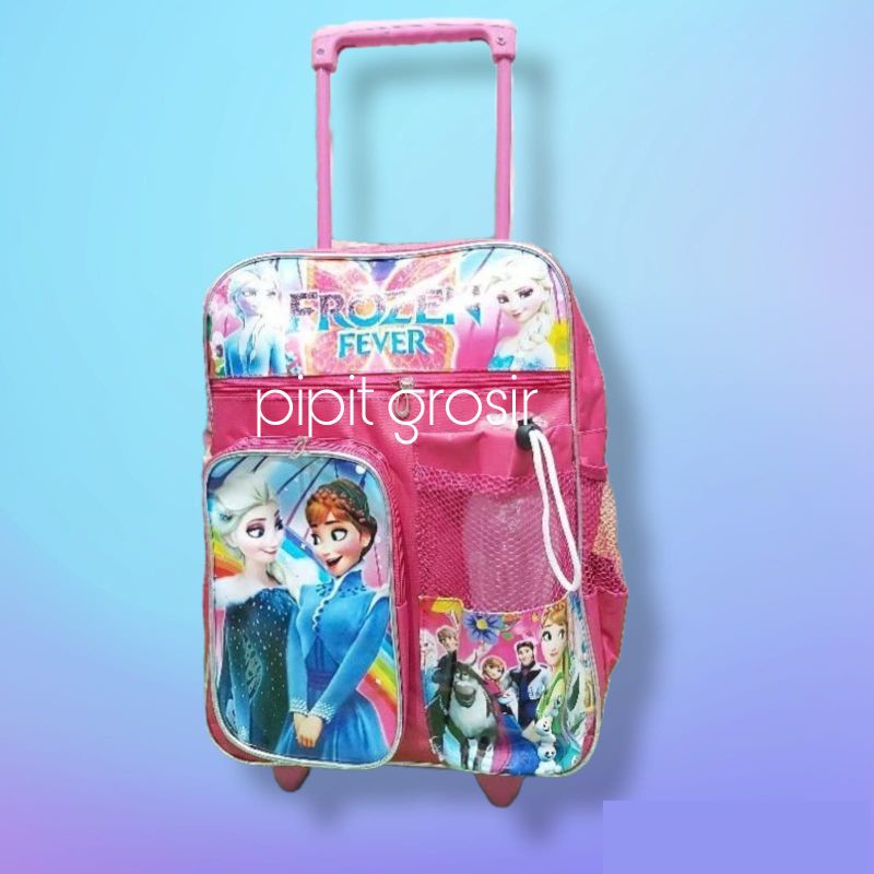 tas trolly dorong frozen bisa rangsel multi fungsi