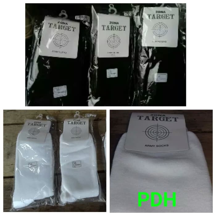 KAOS KAKI PDH PDL ZONA TARGET