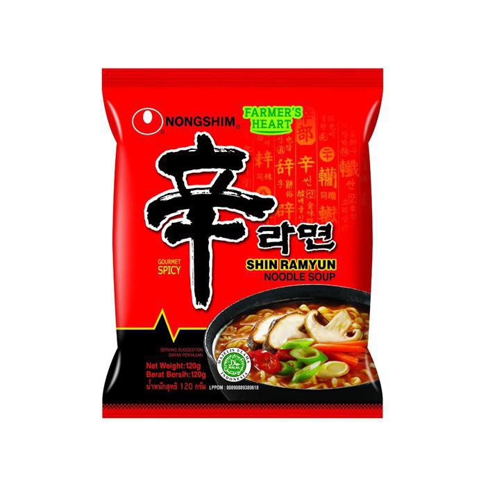 

Best Seller Nong Shim Shin Ramyun Spicy Mushroom 120Gr