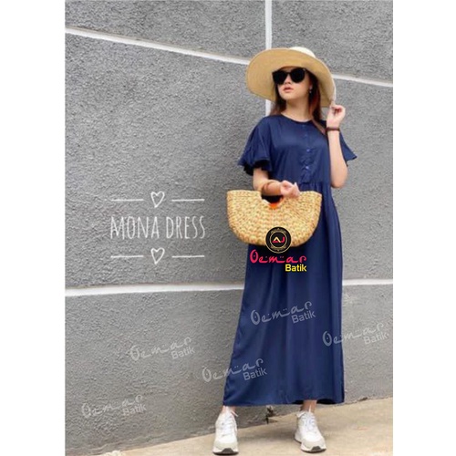 BEST SELLER | MONA DRESS | LENGAN LONCENG | BUSUI FRIANDLY