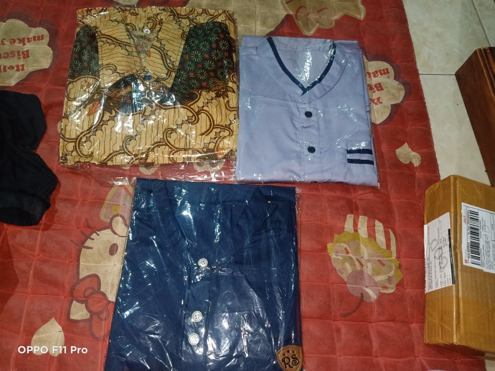 Bswart Batik Hrb026 Kenongo Hem Pendek Padi Pekalongan M L Xl Batik Pria Murah Modern