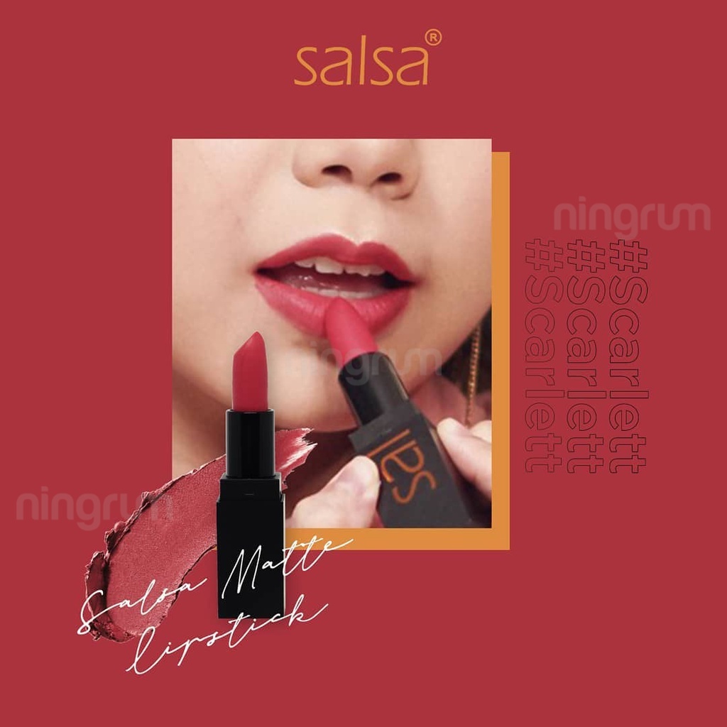 Ningrum - SALSA Matte Lipstick - 5424