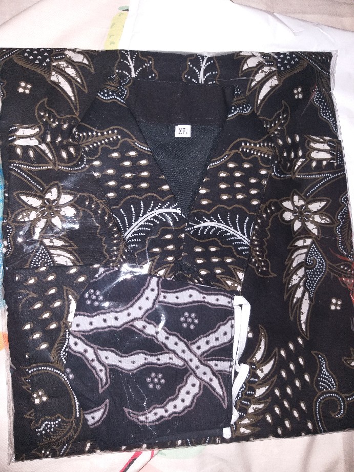 Arieswara Kemeja Batik Pria Lengan Panjang Bahan Katun Halus Full Furing By Batik Kanaya