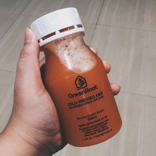 

GreenRoot Tranquil Tone Cold Pressed Juice