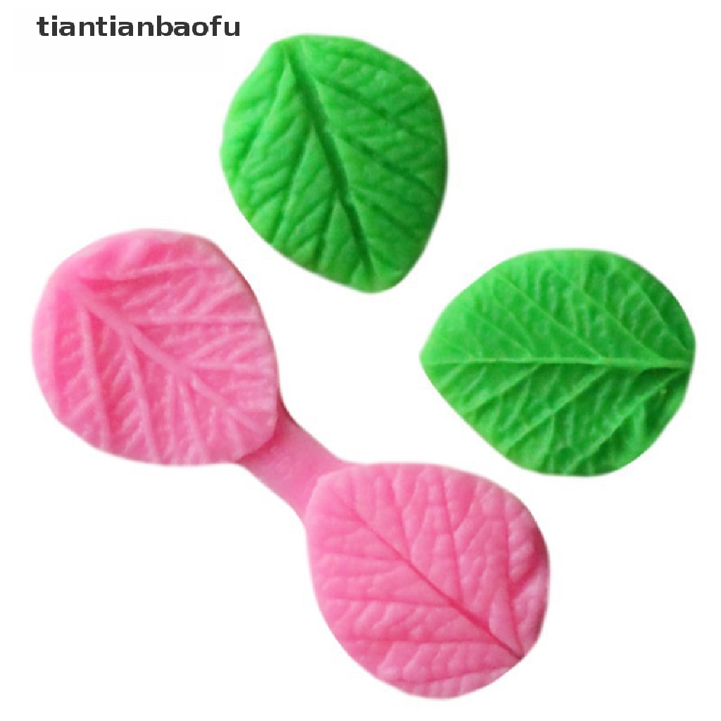 [tiantianbaofu] Flower leaves Petal Silicone Fondant Cake Chocolate Decor Baking Mold Tool Boutique