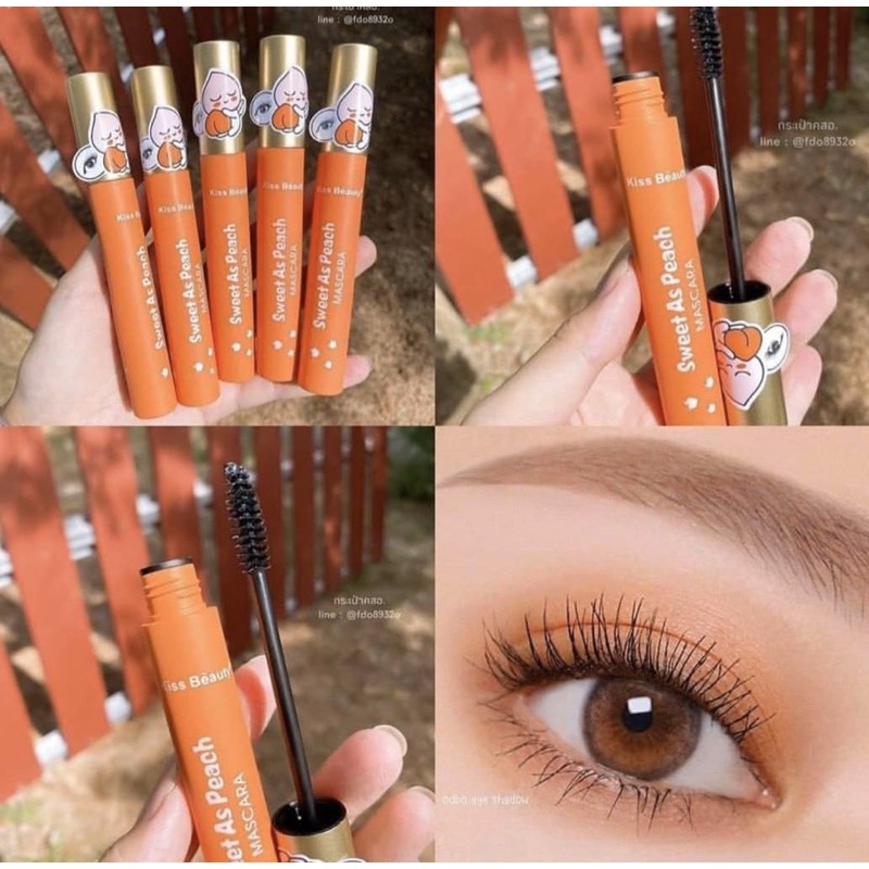 [ ECER ] KISSBEAUTY PEACH MASCARA