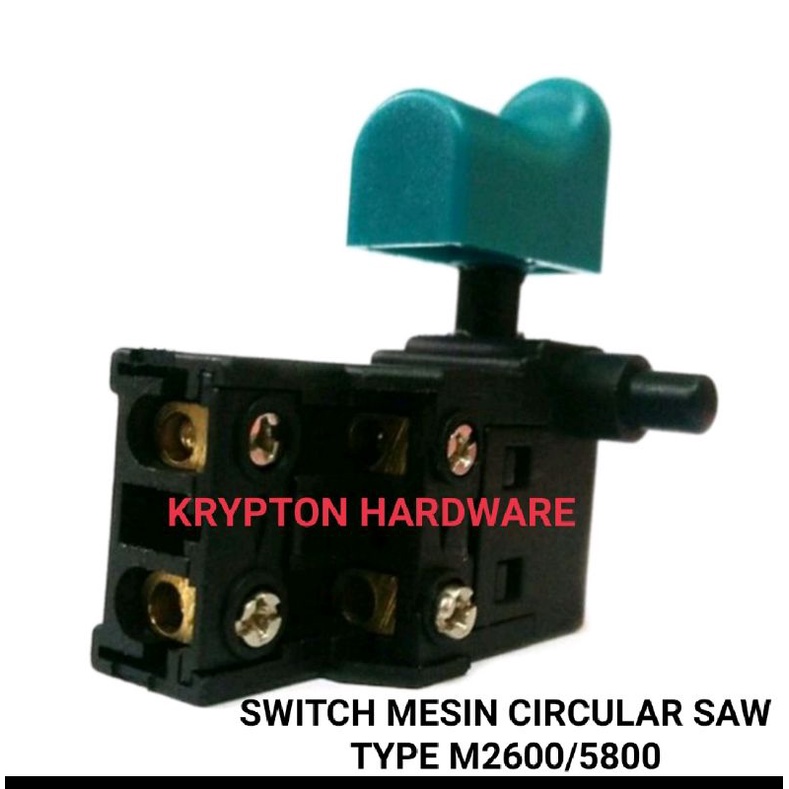 SWITCH / SAKLAR  MESIN CIRCULAR SAW TYPE M2600/5800 NRT-PRO ORIGINAL PART