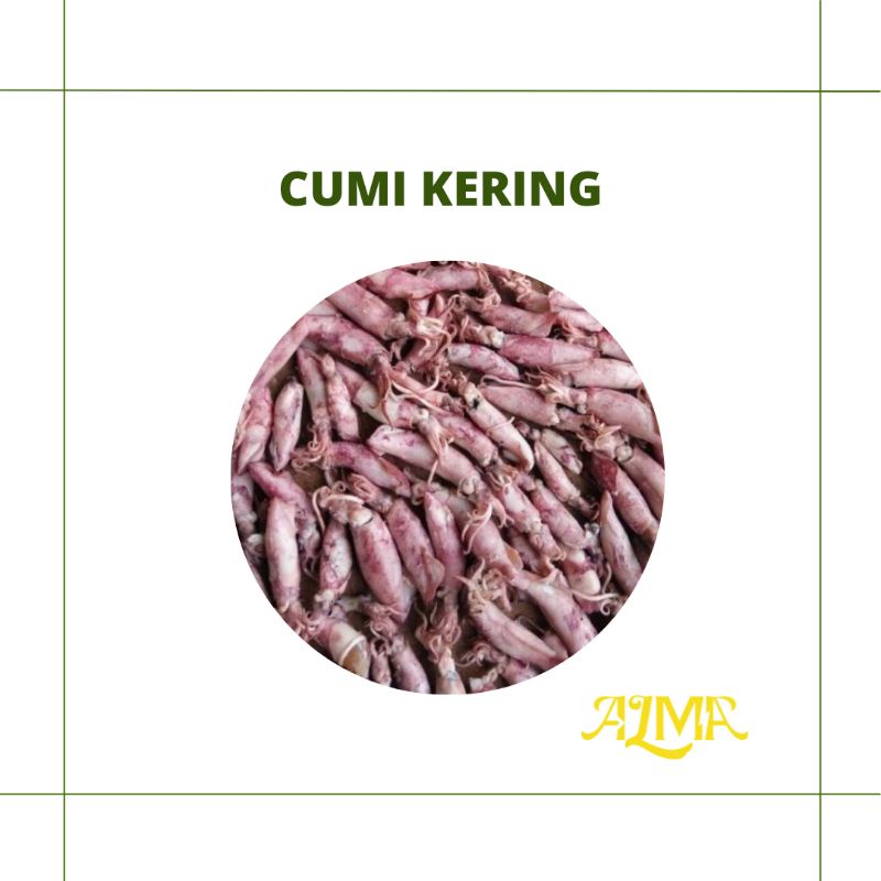 

Cumi Kering (2-4 cm)