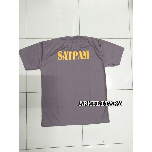 KAOS SATPAM DRYFIT