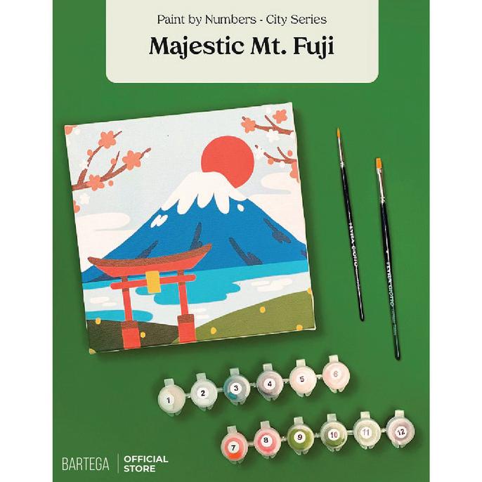 

TERBARUU!! Paint By Number Bartega - Majestic Mt. Fuji (City Series) TERBARU