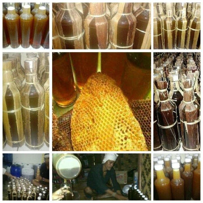 

madu- madu hitam pahit "lebah liar baduy" 1 kg -madu.