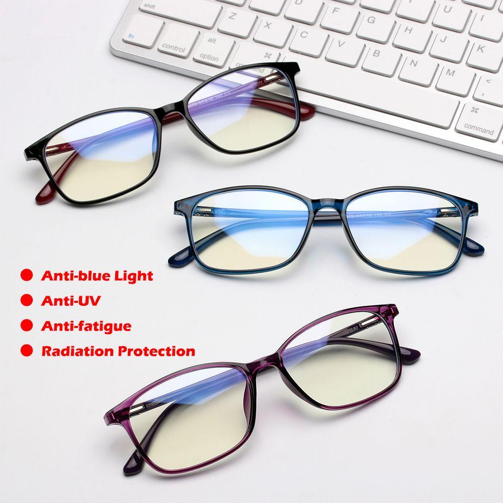 Lily Kacamata TR90 Fleksibel Baca Eyewear Perlindungan Radiasi UV Anti-Letih