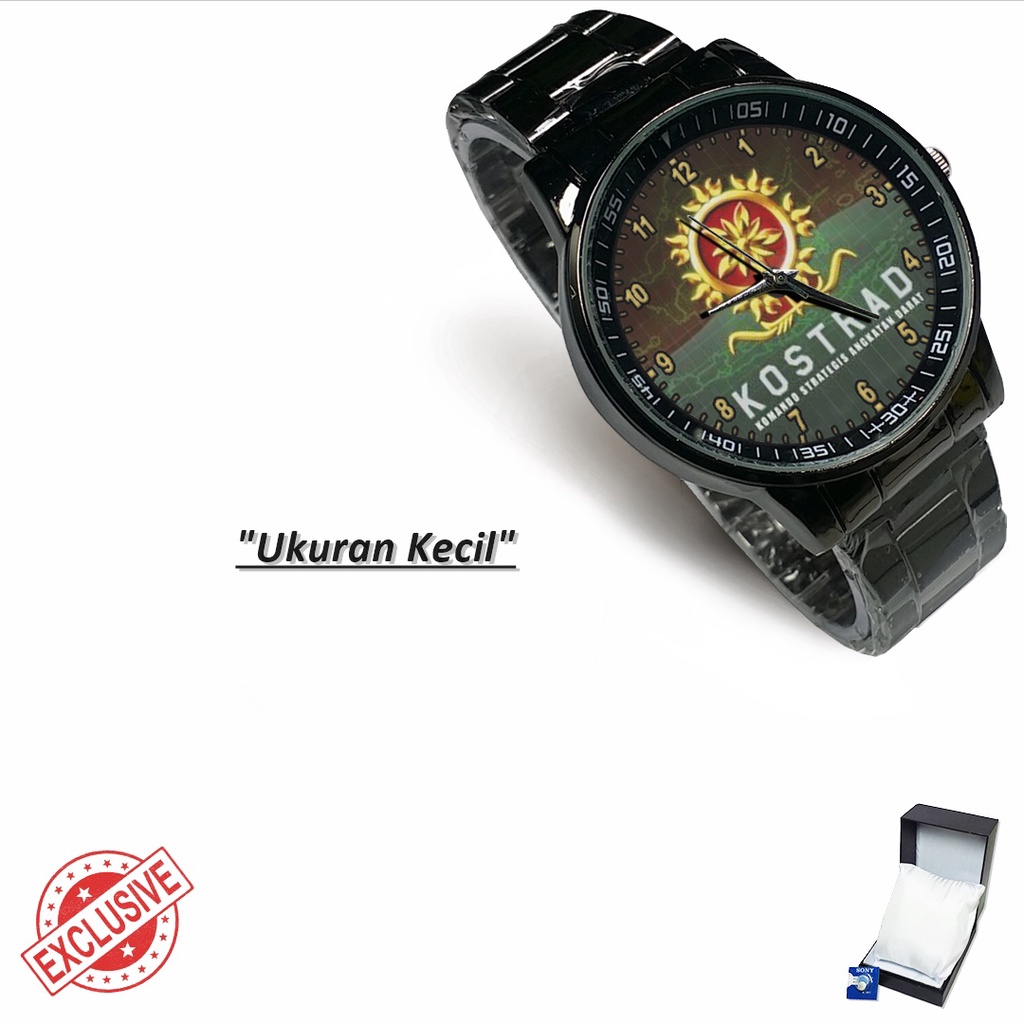 Jam Tangan Rantai Couple TNI KOSTRAD - 1 (Limited Edition)