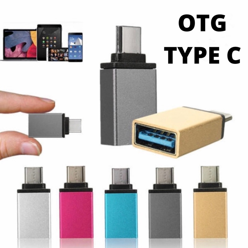 OTG CONVERTER TYPE C TO USB 3.0 BEST METAL CONNECTOR ADAPTER